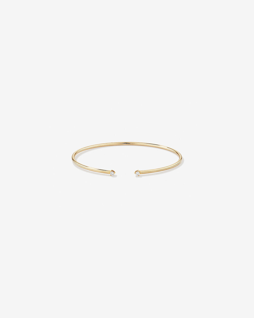 Arc Lab Grown Diamond Bangle Bracelet in 9K Yellow Gold My Store