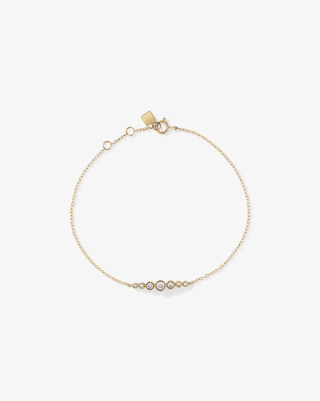 Lumière Lab Grown Diamond Bracelet in 14K Yellow Gold My Store