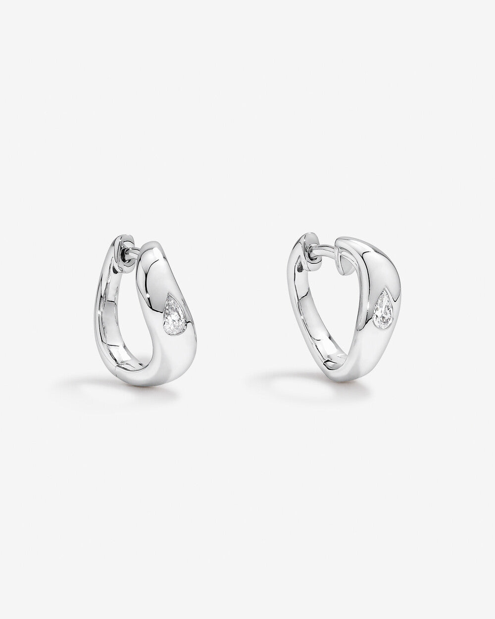 Cascade Lab Grown Diamond Drop Earrings in 14K Yellow Gold My Store