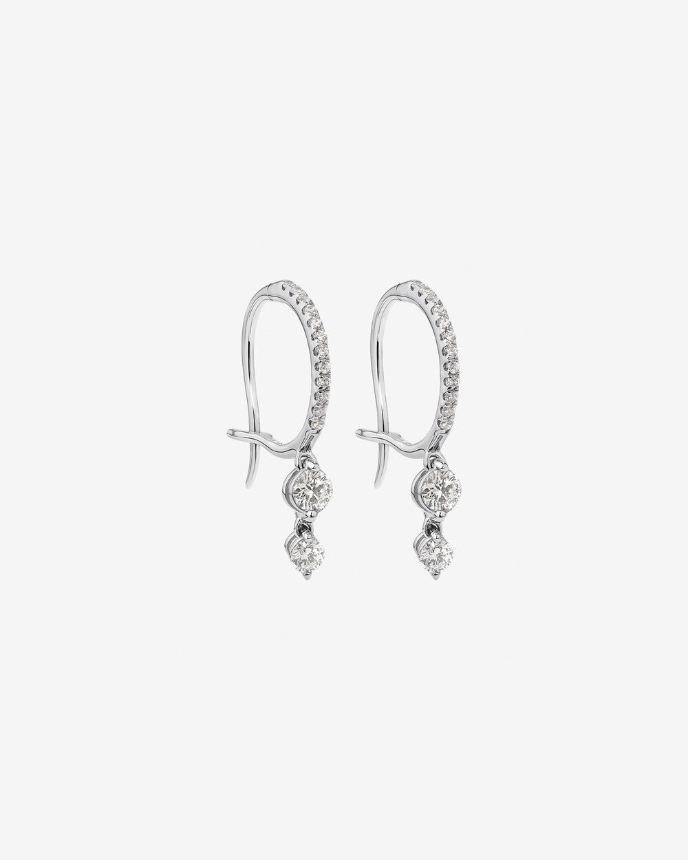 Nimbus Lab Grown Diamond Hoop Earrings in 18K Yellow Gold My Store