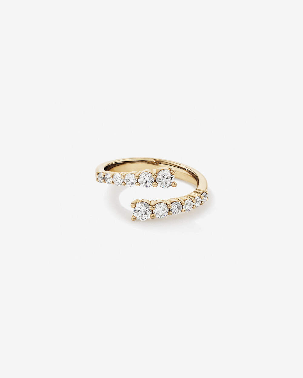 Lumière Lab Grown Diamond Ring in 18K Yellow Gold My Store