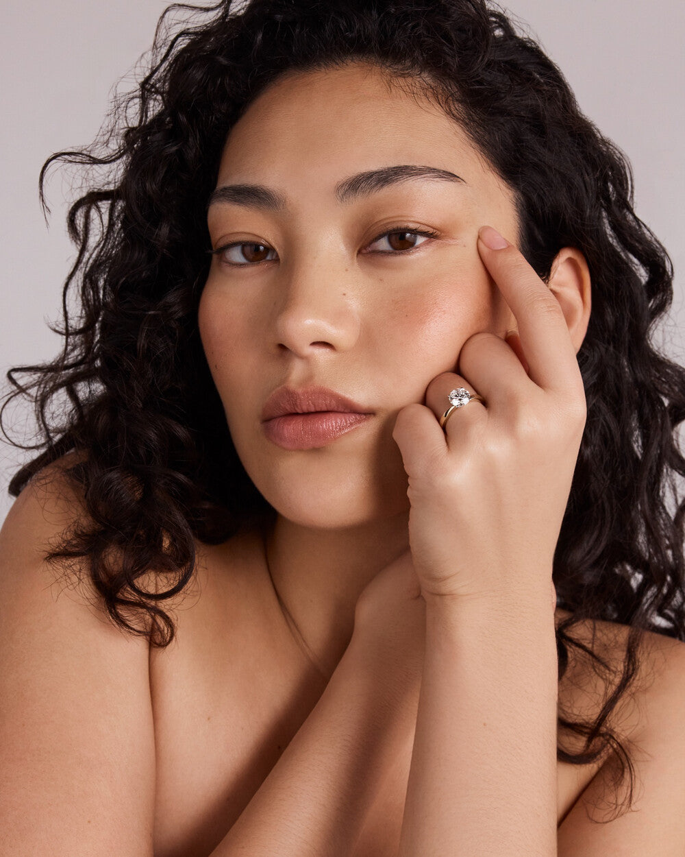 Eternal Radiance Round Solitaire Diamond Ring in Yellow Gold