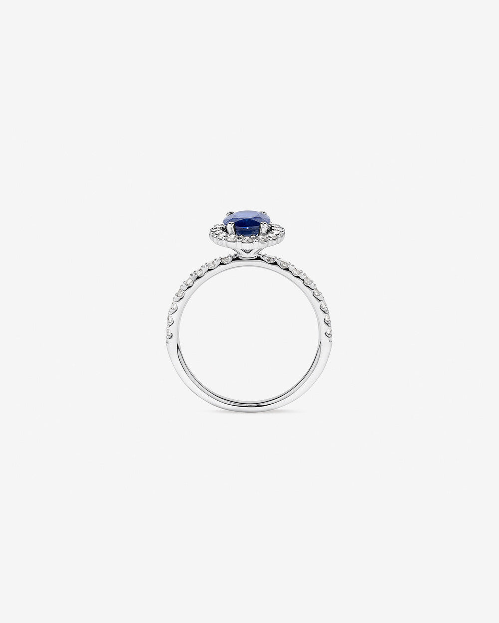 Reverie Oval Cut Sapphire Ring in 18K Yellow Gold My Store