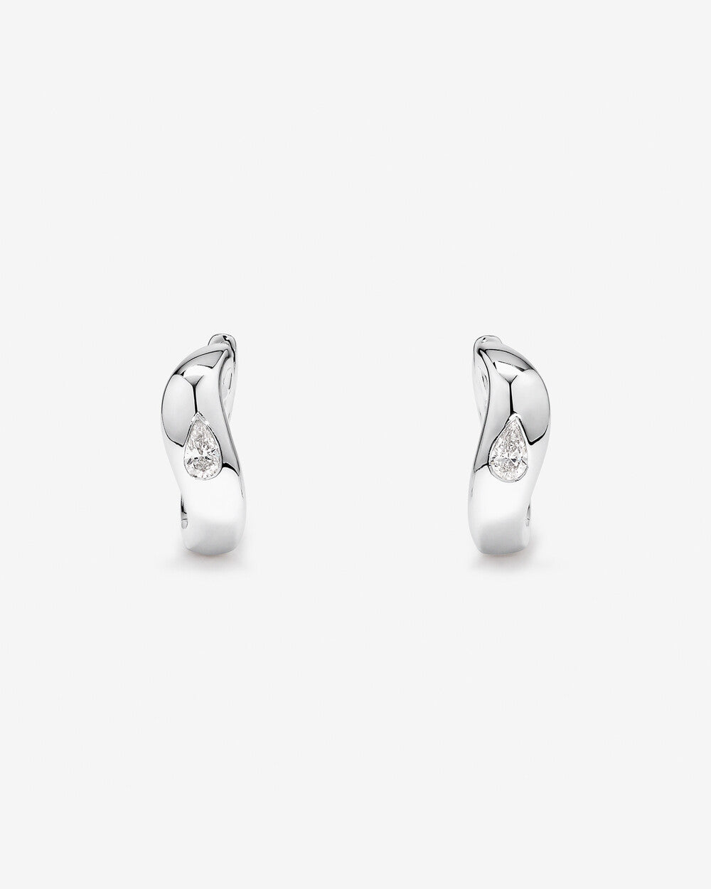 Cascade Lab Grown Diamond Drop Earrings in 14K Yellow Gold My Store