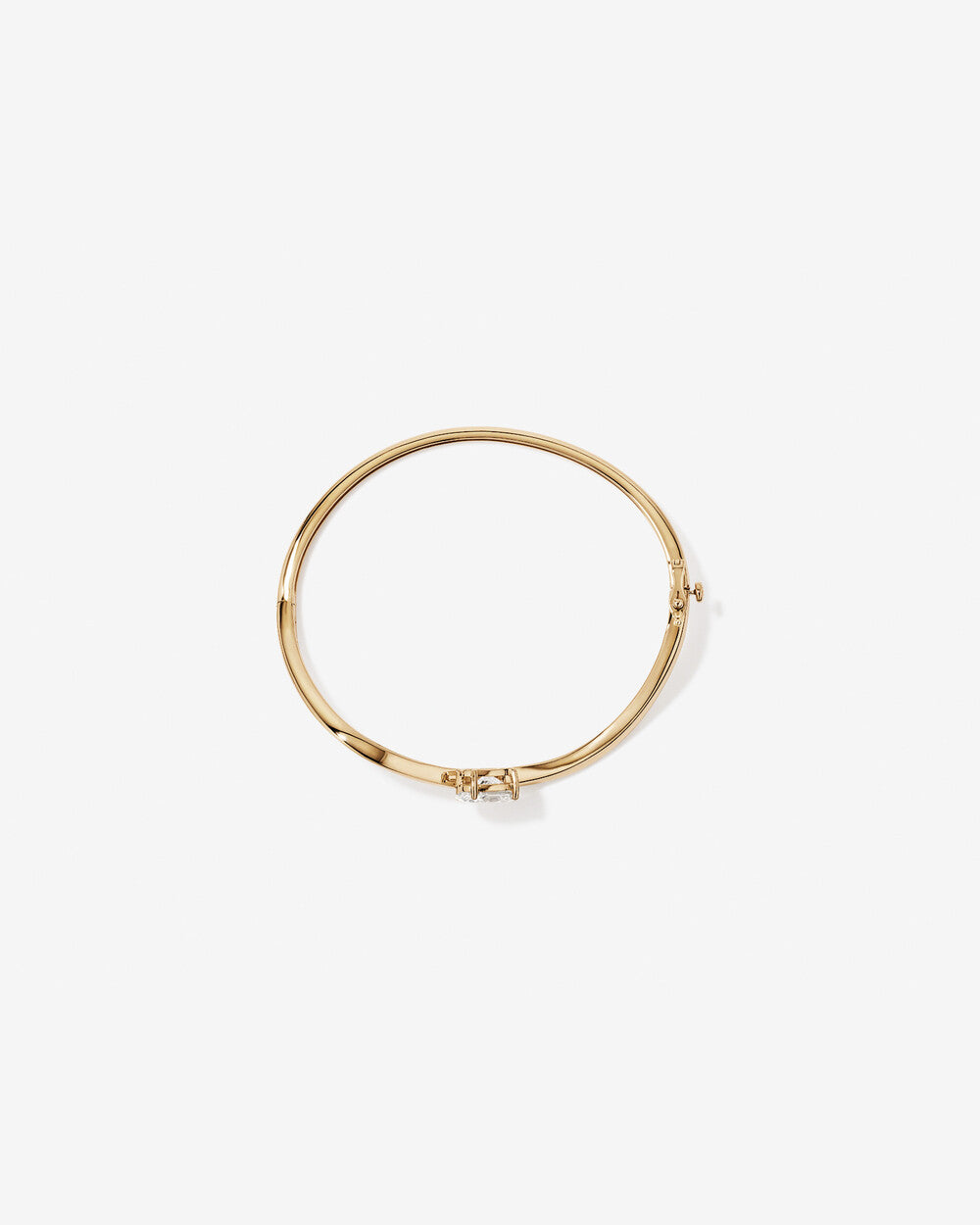 Arc Lab Grown Diamond Bangle Bracelet in 14K Yellow Gold My Store
