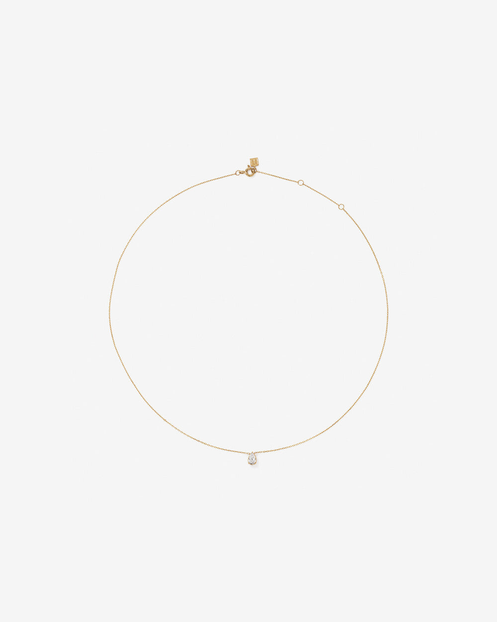 Pear Shaped Lab-Grown Diamond Necklace & Stud Earrings Set