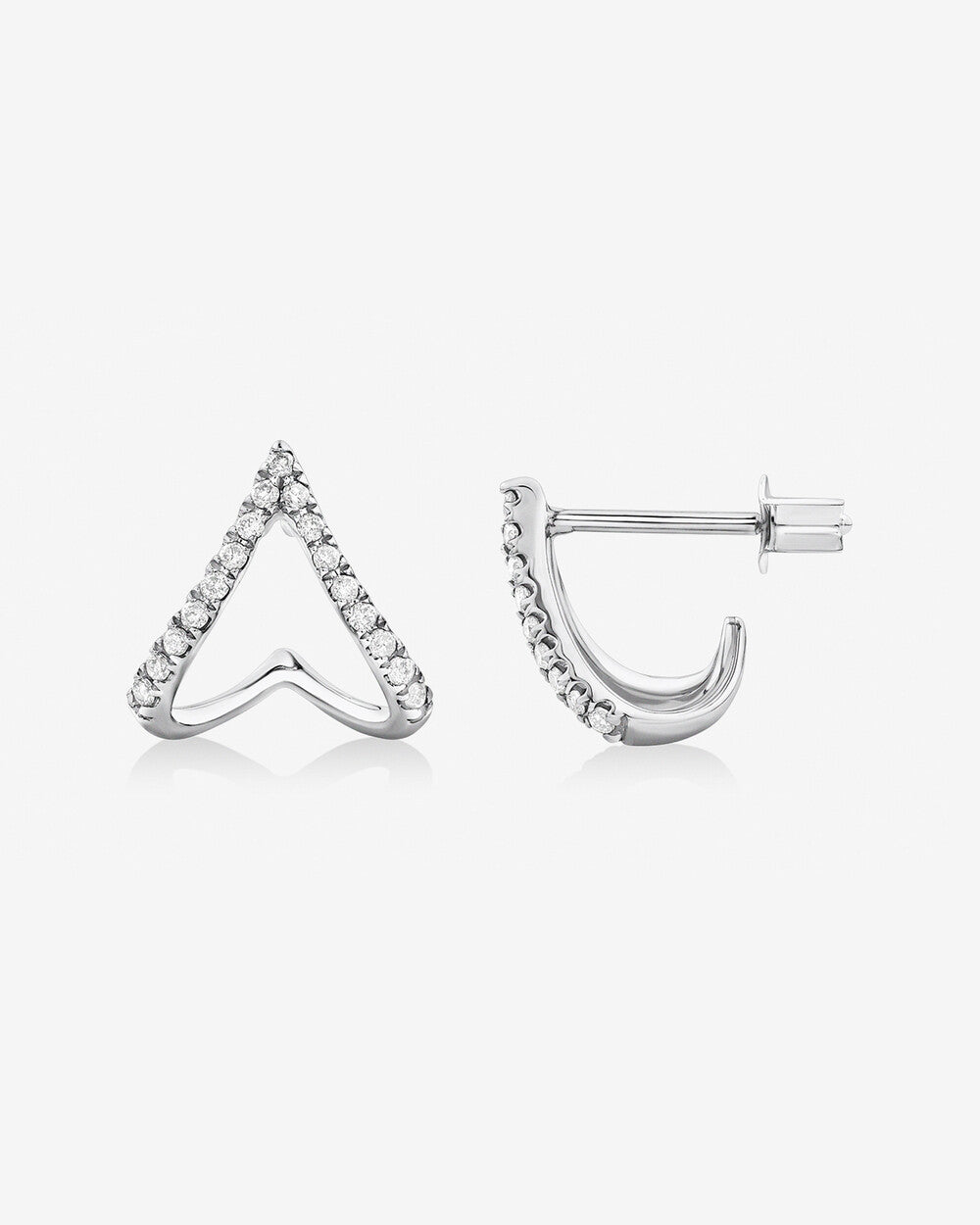 Éclat Lab Grown Diamond Stud Earrings in 14K Yellow Gold My Store