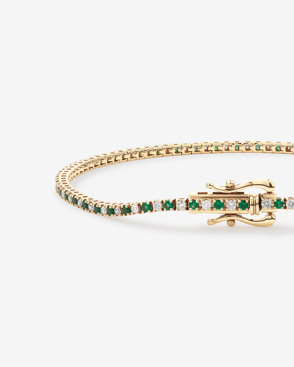 Rivière Lab Grown Diamond Tennis Bracelet in 14K Yellow Gold My Store