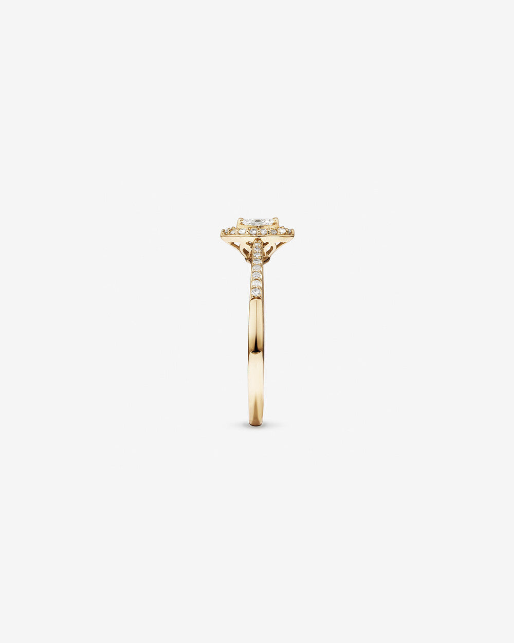 Étoile Marquise Cut Lab Grown Diamond Engagement Ring in 14K Yellow Gold My Store