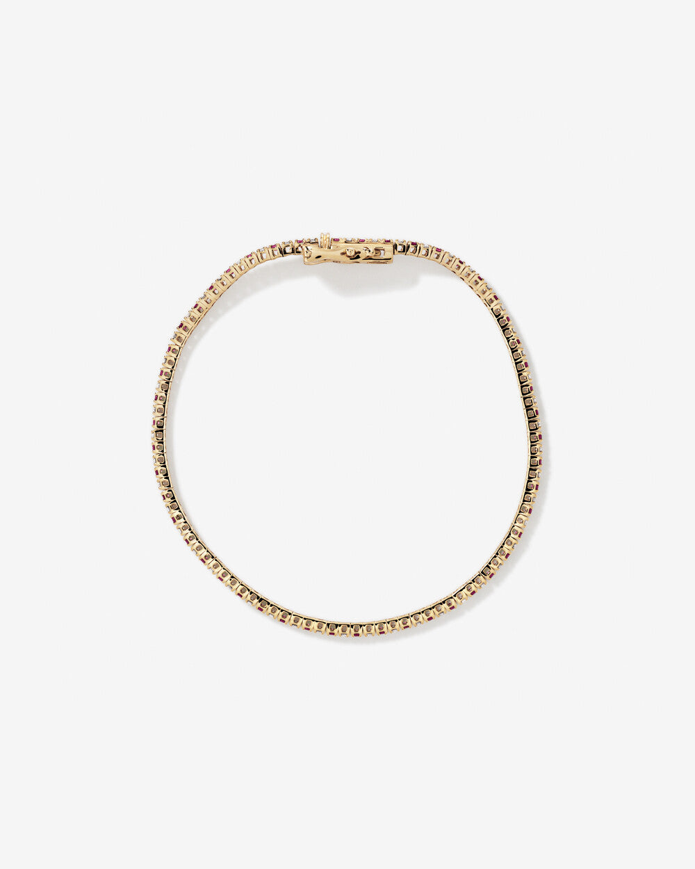 Rivière Lab Grown Diamond Tennis Bracelet in 14K Yellow Gold My Store