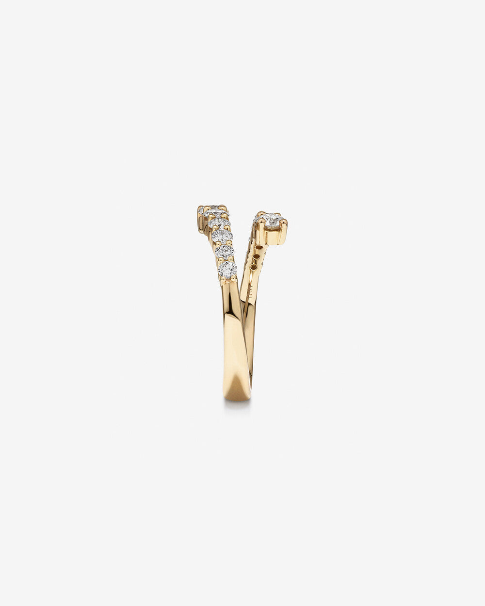 Lumière Lab Grown Diamond Ring in 18K Yellow Gold My Store