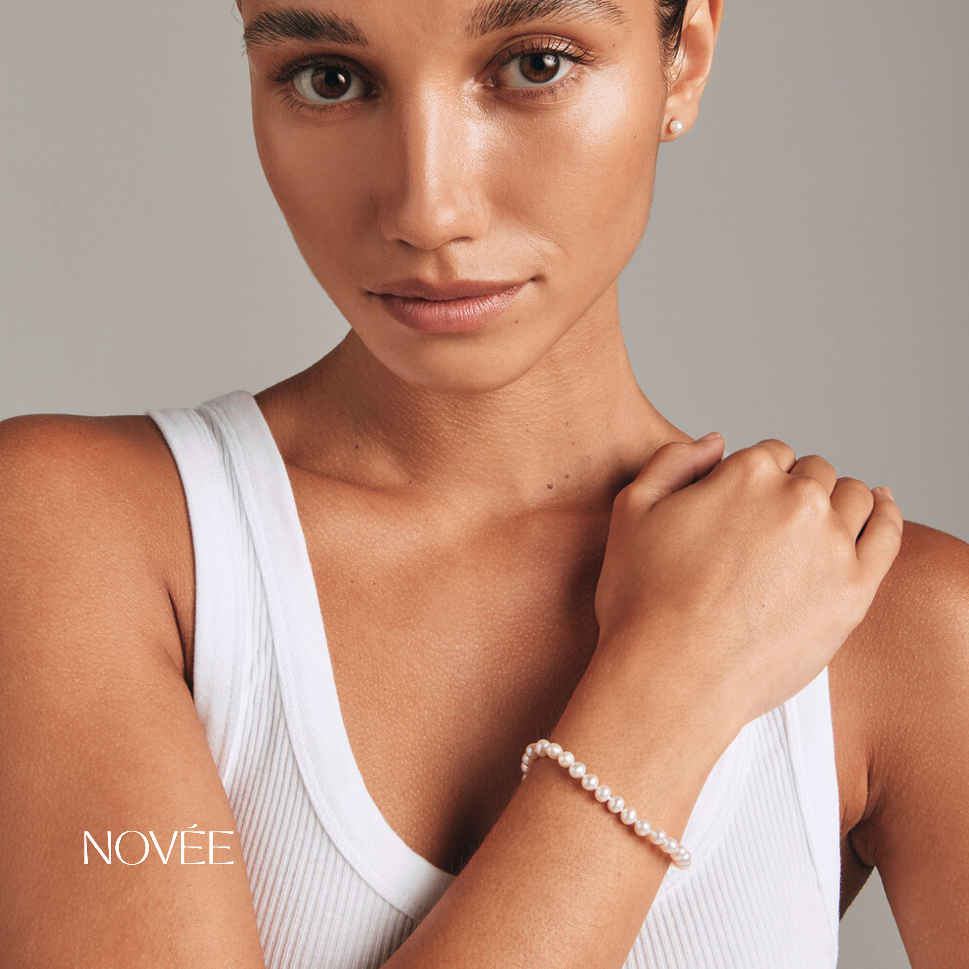 Classic Pearl Bracelet Minimal Elegant Bridal Everyday Gift Jewelry