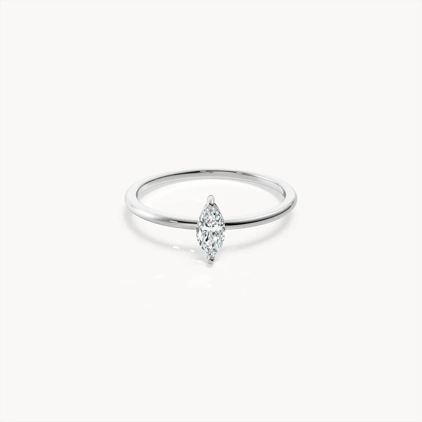 Étoile Marquise Cut Lab Grown Diamond Engagement Ring in 18K Yellow Gold My Store